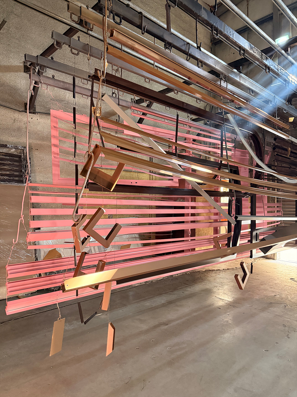 Chemical treatment line at HQ Coating